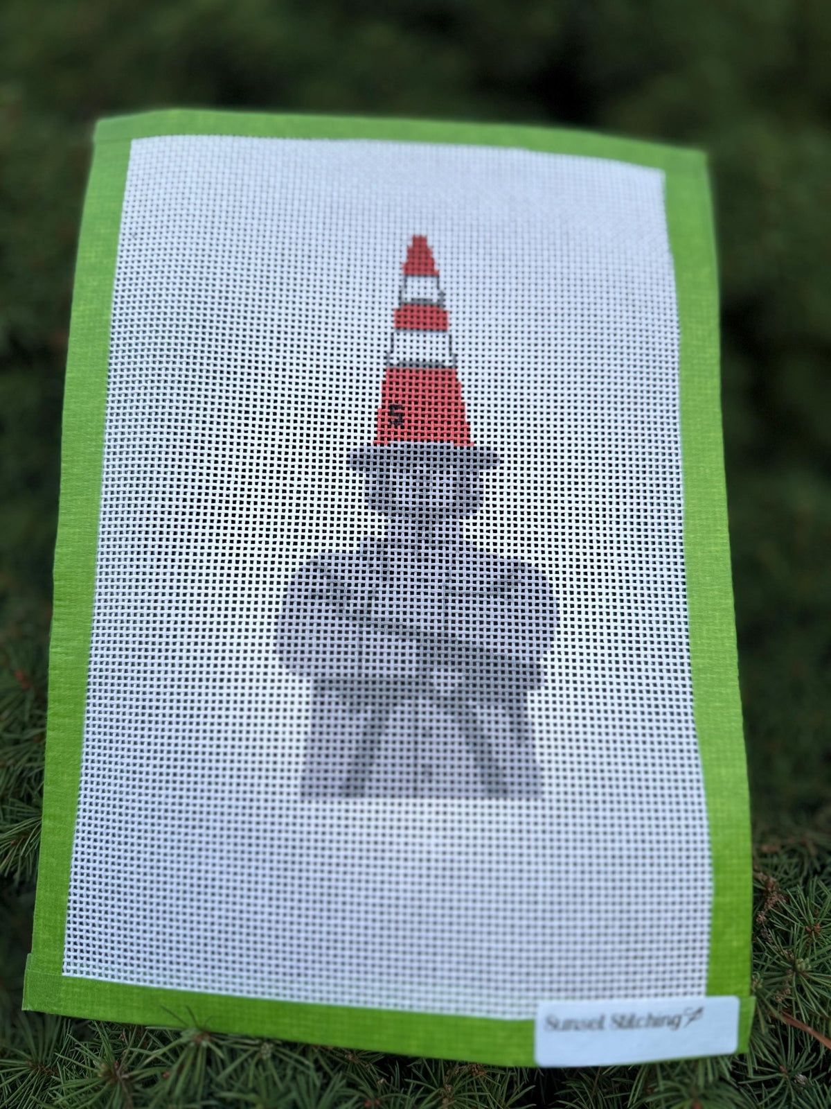 Tartan Army Boston Needlepoint Canvas